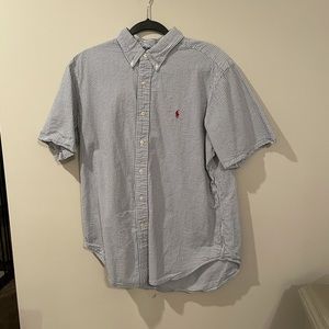 Men’s seersucker Polo